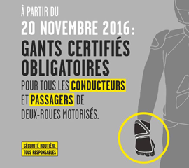 gants homologués Gants homologués